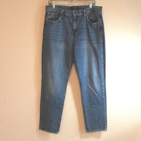 Lucky Brand Mid-Rise Authentic Straight Leg Medium Wash Cotton Denim Jeans 12/31 - Picture 1 of 15